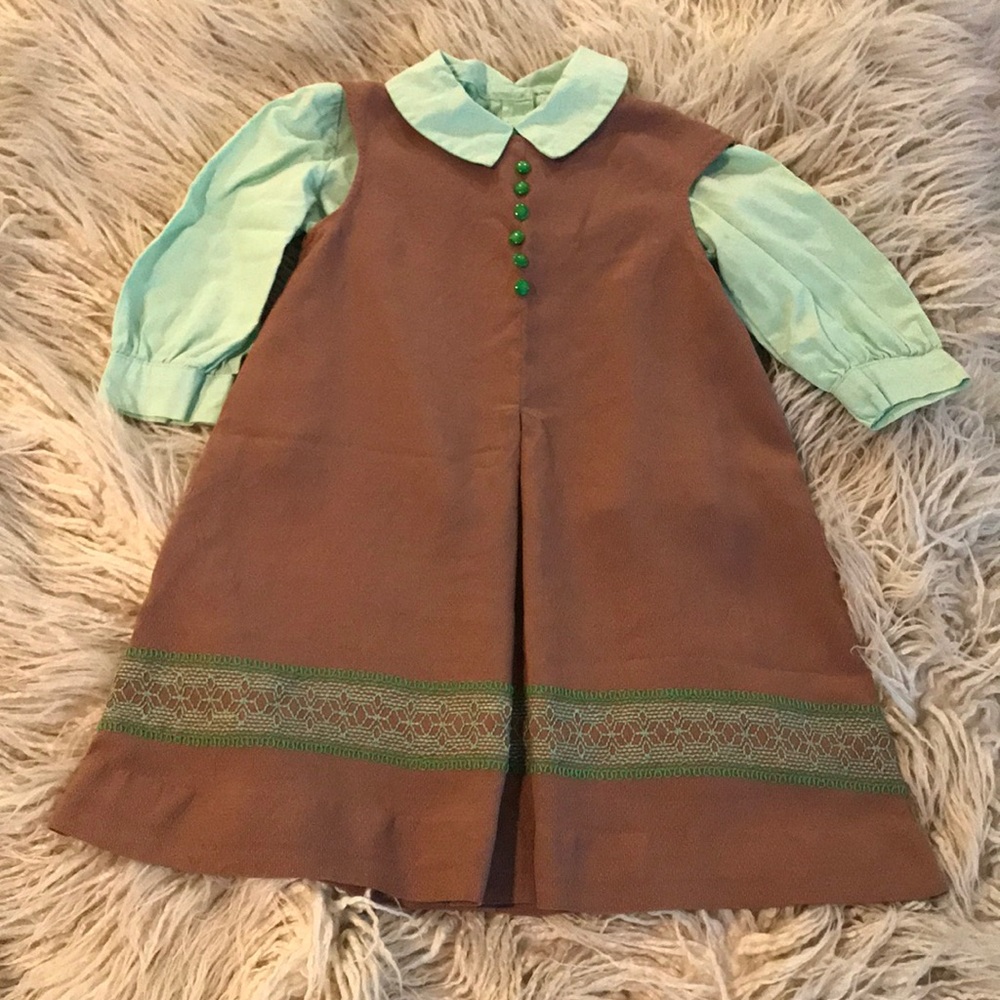 Vintage Hand-made Little Girl Dress